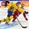 HELSINKI, FINLAND - DECEMBER 30: Sweden's Adrian Kempe #29 stickhandles the puck past Denmark's Mathias Lassen #5 during preliminary round action at the 2016 IIHF World Junior Championship. (Photo by Matt Zambonin/HHOF-IIHF Images)

